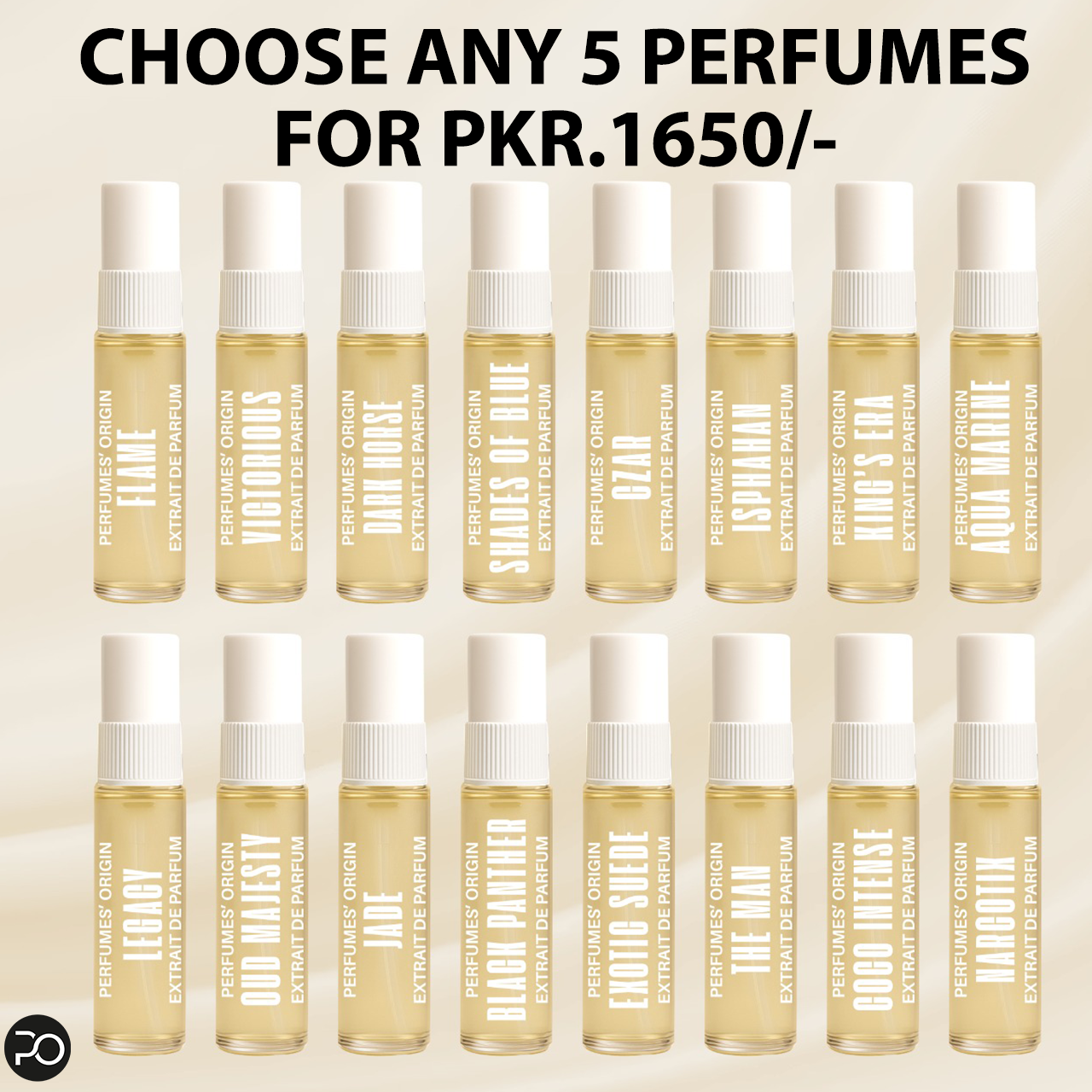PERFUMES' ORIGIN TESTERS KIT