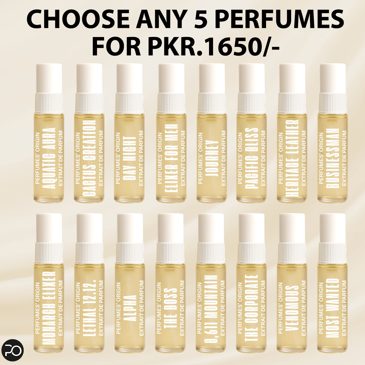 PERFUMES' ORIGIN TESTERS KIT